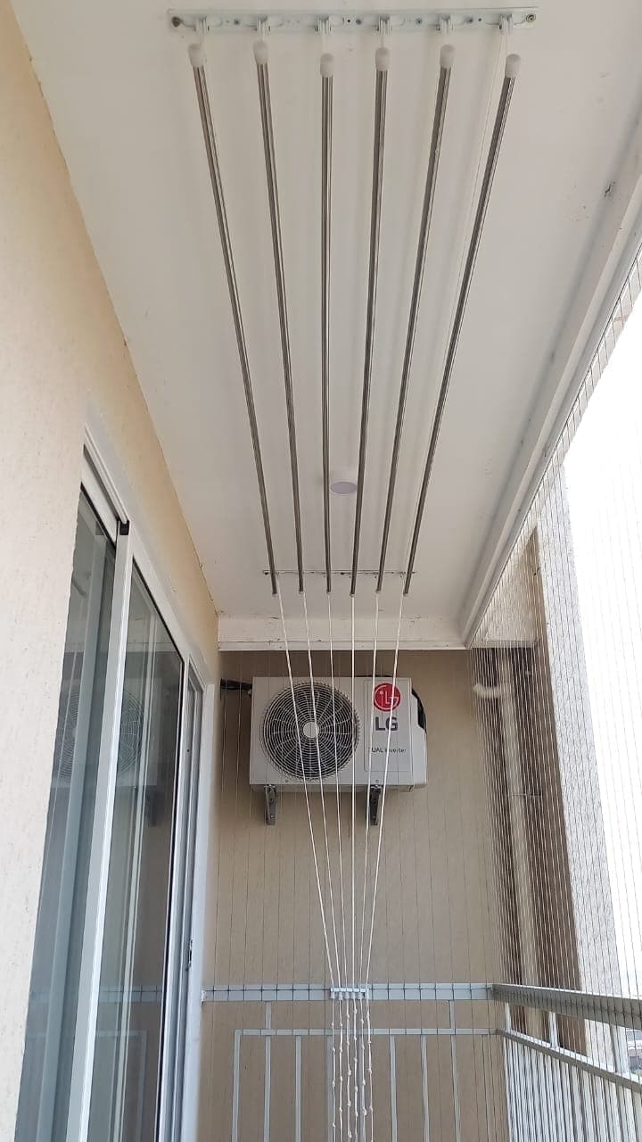 Sky Shield Safety Nets & Invisible Grills Balcony Cloth Hangers Chennai