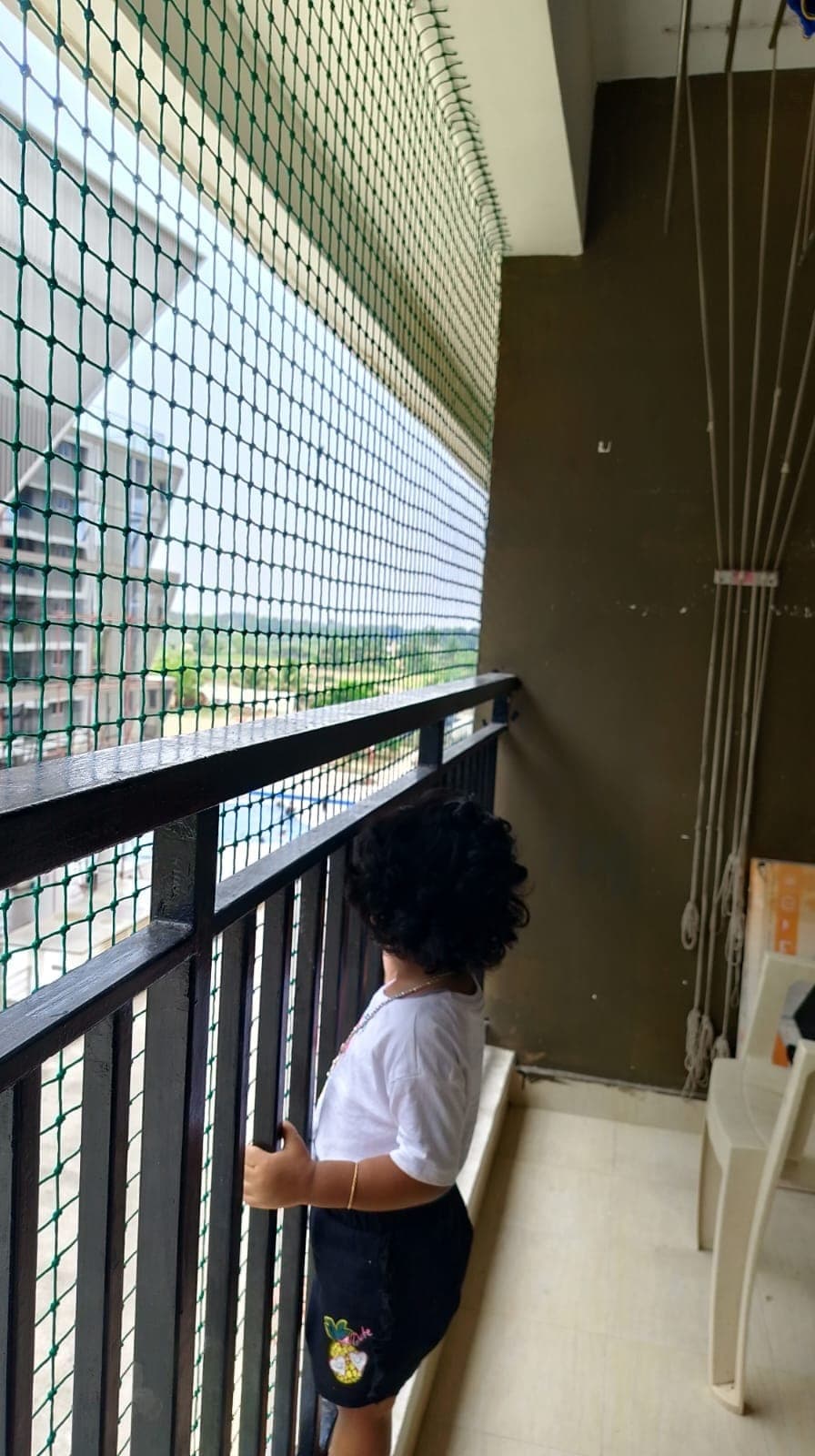 Sky Shield Safety Nets & Invisible Grills Children Safety Nets Chennai