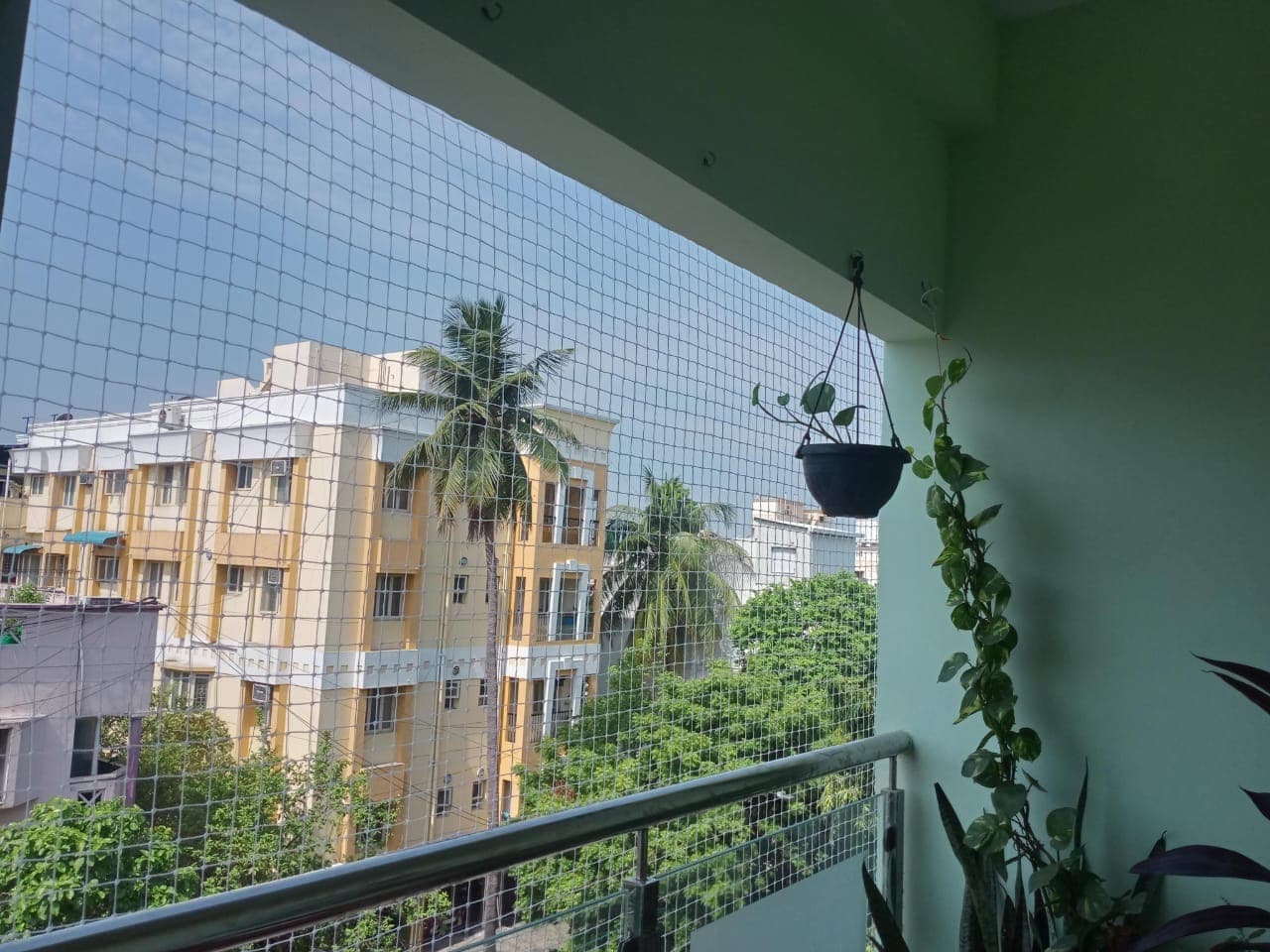 Sky Shield Safety Nets & Invisible Grills Pigeon Safety Nets Chennai
