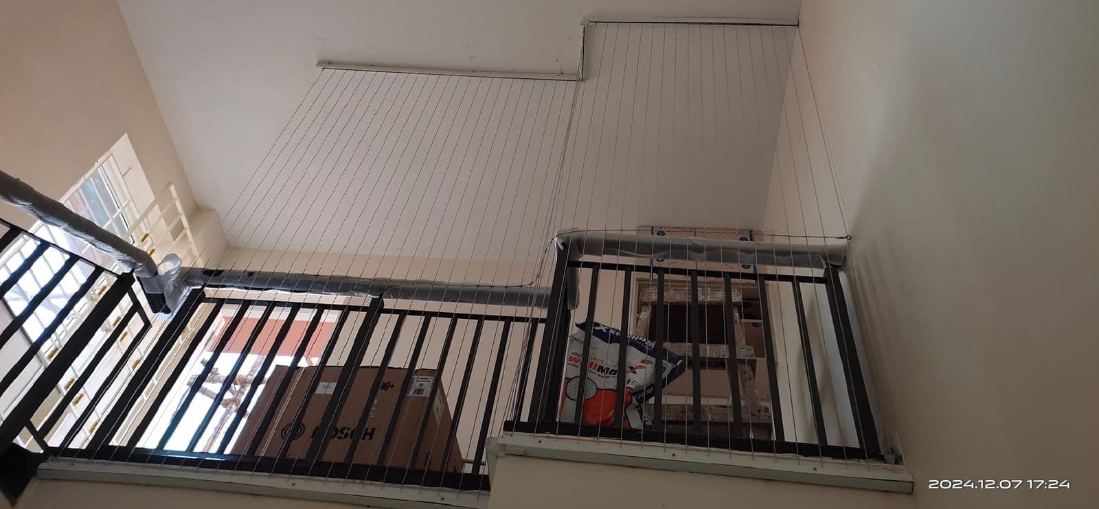 Sky Shield Safety Nets & Invisible Grills Staircase Invisible Grills Chennai